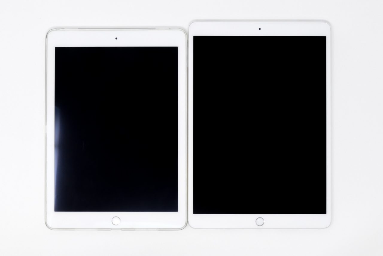 iPad Pro 9.7インチと10.5インチ